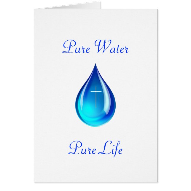 Pure Water Pure Life Pure Christus (Voorkant)