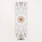 Pure White Mandala Yogamat (Voorkant)