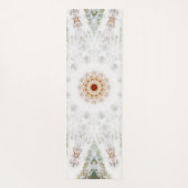 Pure White Mandala Yogamat (Achterkant)