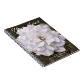 Pure White Rose Prayer Journal Notitieboek (Rechterzijde)
