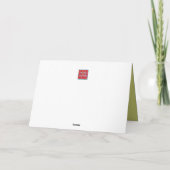 Pure White Snowdrops in Spring Kaart (Achterkant)