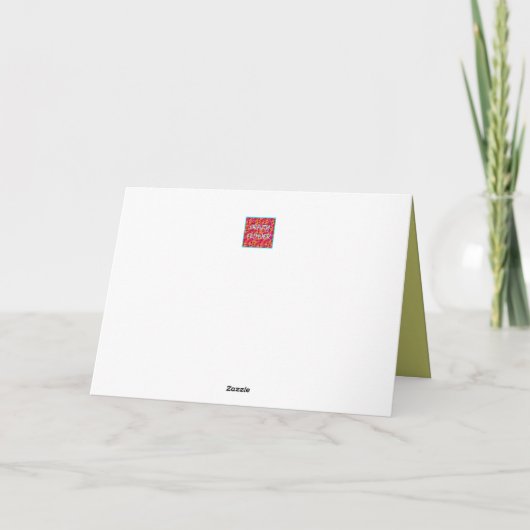 Pure White Snowdrops in Spring Kaart (Achterkant)