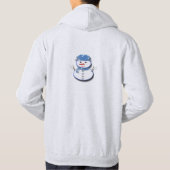 Pure White Snowman Hoodie (Achterkant)