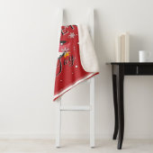 Pure Winter Joy met Penguin en Sneeuw Sherpa Deken (In situ)