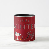 Pure Wintervreugde met Pinguïn Mok (Midden)