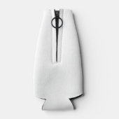 Pure witte vaste kleuren flesjeskoeler (Achterkant)