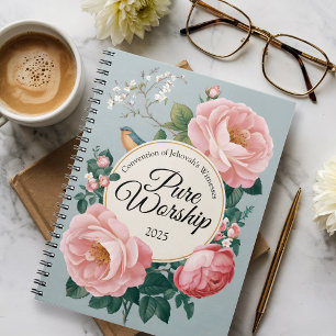 Pure Worship 2025 Conventie JW Cadeaus Spiraal Notitieboek