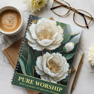 Pure Worship 2025 Conventie JW Spiraal Notebook Notitieboek