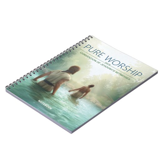 Pure Worship 2025 Convention JW Custom Notitieboek (Linkerzijde)