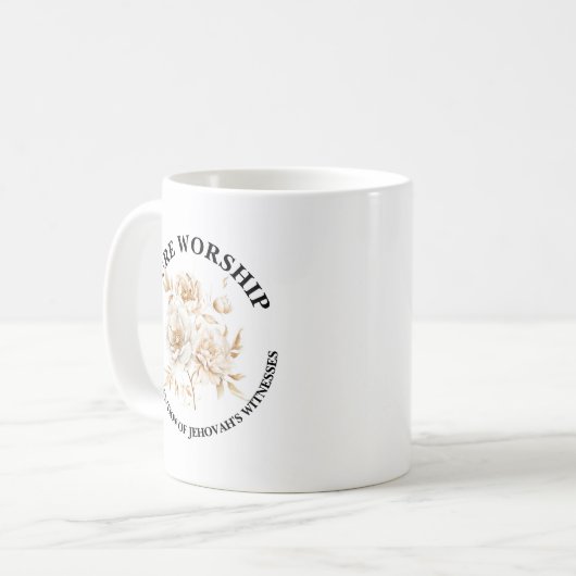 Pure Worship 2025 Convention JW Gift Ideas Koffiemok (Voorkant links)