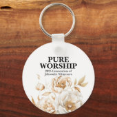 Pure Worship 2025 Convention JW Gifts Sleutelhange Sleutelhanger (Voorkant)