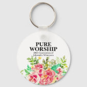 Pure Worship 2025 Convention JW Gifts Sleutelhange Sleutelhanger (Voorkant)