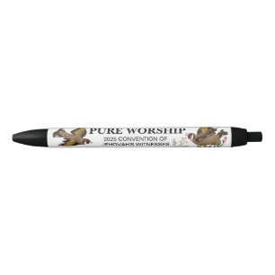 Pure Worship 2025 Convention JW Gifts Zwarte Inkt Pen