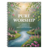 Pure Worship 2025 Convention JW Spiral Notitieboek (Voorkant)