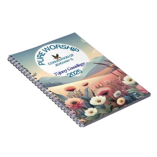 Pure Worship 2025 Convention Of Jehovah's Notitieboek (Rechterzijde)