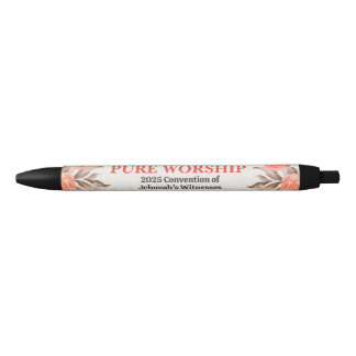 Pure Worship 2025 JW Convention Gift Zwarte Inkt Pen