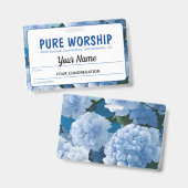 Pure Worship 2025 Special Convention | JW-naam Badge (Voor- en achterkant)