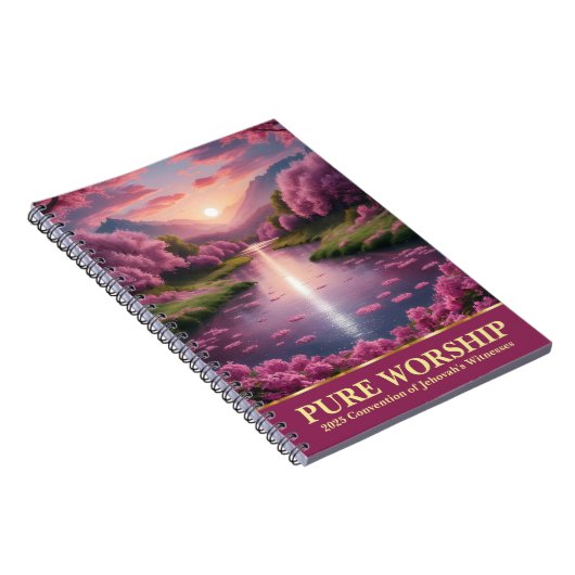 Pure Worship JW Convention 2025 Gifts Spiral Notitieboek (Rechterzijde)