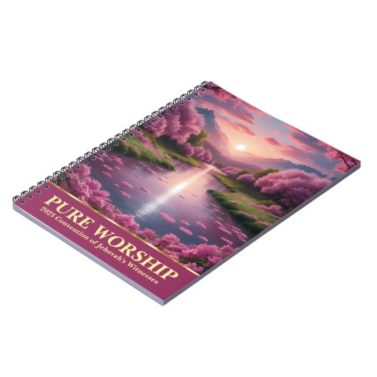 Pure Worship JW Convention 2025 Gifts Spiral Notitieboek (Linkerzijde)