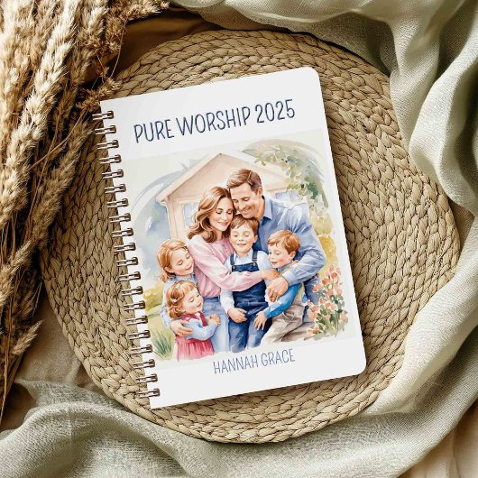Pure Worship Notitieboek voor kinderen en volwasse