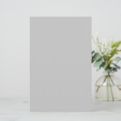 Pure zilveren effen kleur (Staand voorkant)