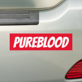 PUREBLOED CHRISTELIJKE BUMPERSTICKERS (Op auto)