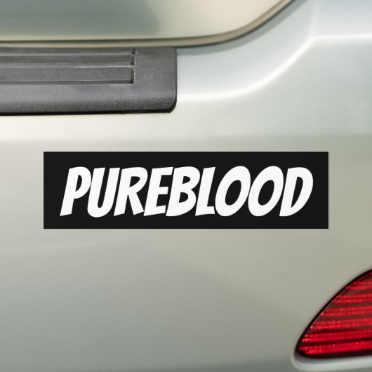 PUREBLOED CHRISTELIJKE BUMPERSTICKERS (Op auto)