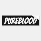 PUREBLOED CHRISTELIJKE BUMPERSTICKERS (Voorkant)