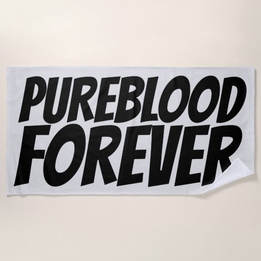 PUREBLOED FOREVER Beach Towelen Strandlaken (Voorkant)