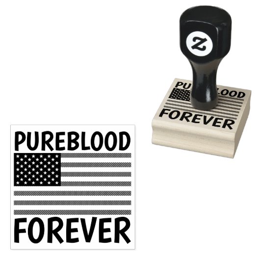 PUREBLOED FOREVER RUBBER STAMPS RUBBERSTEMPEL (Gestempeld)