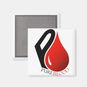 PUREBLOED MAGNEET (Voorkant / Achterkant)