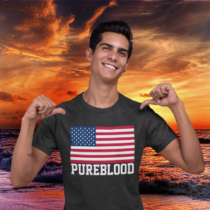 PUREBLOED UNVACCINATED T SHIRS T-SHIRT