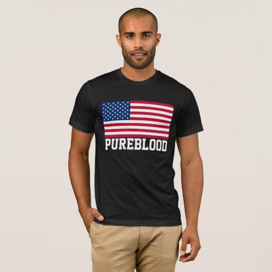 PUREBLOED UNVACCINATED T SHIRS T-SHIRT (Voorkant volledig)
