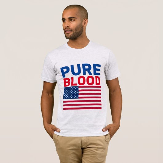 PUREBLOED UNVACCINATED T-SHIRTS T - SHIRTS (Voorkant volledig)