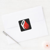 PUREBLOEDSQUARE STICKER (Envelop)