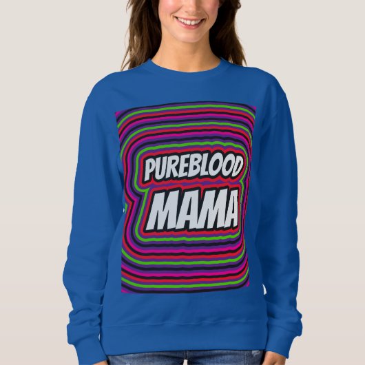 PUREBLOOD MAMA RETRO MOM T-SHIRTS T - SHIRTS (Voorkant)