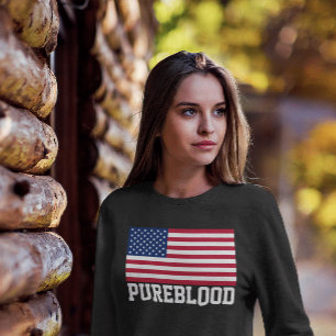 PUREBLOOD NIET-GEVACCINEERDE T-SHIRTS VAN 4 JULI