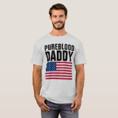 PUREBLOOD PAPA PAPA MANNEN T-shirts (Voorkant volledig)