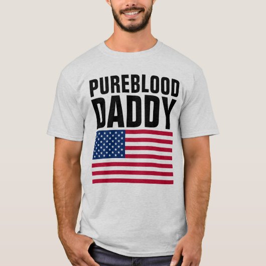 PUREBLOOD PAPA PAPA MANNEN T-shirts (Voorkant)