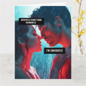 PUREBLOOD ROMANTISCH ANTI-VAX WENSKAART KAART (Gele Bloem)