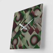 PureColor 2 Vierkante Klok (Hoek)