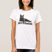 Purefection Cat Chilling Out T-shirt (Voorkant)