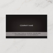 PurePro No16 Corp Stripe Visitekaartje (Achterkant)