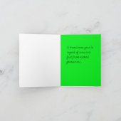 Purer-tan Verjaardag Kaart (Binnen)