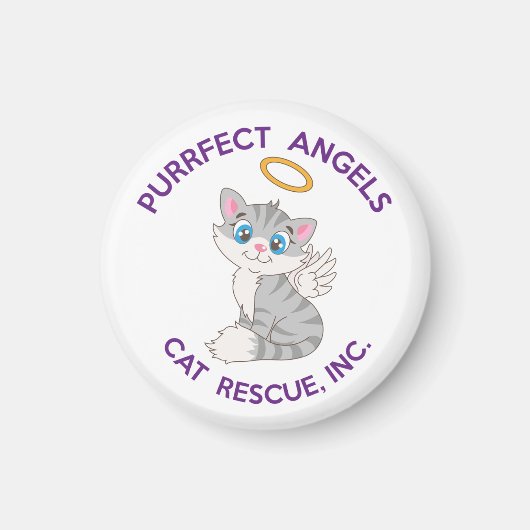Purfect Angels Cat Rescue Magneet (Voorkant)