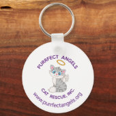 Purfect Angels Cat Rescue Sleutelhanger (Achterkant)