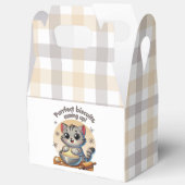 "Purfect biscuits, coming up" Kneading Cat Bedankdoosjes (Open)