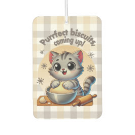 "Purfect biscuits, coming up" Kneading Cat Luchtverfrisser