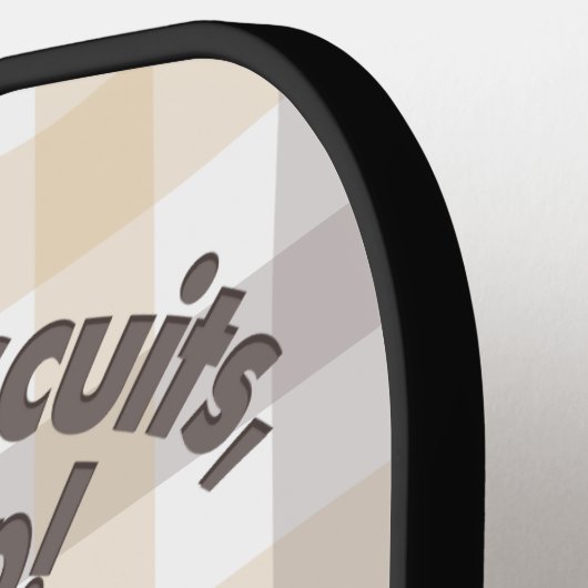 "Purfect biscuits, coming up" Kneading Cat Pickleball Paddle (Links Detail)