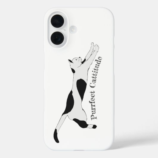 Purfect Cattitude Case-Mate iPhone Case (Achterkant)